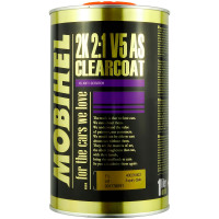 Лак бесцветный MOBIHEL 2K HS 2+1 V5 AS ANTI SCRATCH акриловый (не требует разбавления) (1л) фото 1