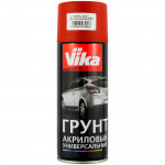 Грунт-спрей VIKA 1K акриловый универсальный (520 мл) КРАСНО-КОРИЧНЕВЫЙ