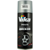 Аэрозоль VIKA эмаль для дисков СЕРЕБРИСТЫЙ (520мл) фото 1