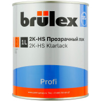 Лак 2К BRULEX HS PROFI 2+1 акриловый (1л) (г. Тверь) фото 1