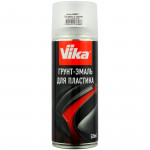 Аэрозоль VIKA грунт-эмаль для пластика RAL 9005 ЧЕРНЫЙ (520мл)