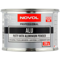 Шпатлевка NOVOL ALU наполнительная с алюминием (0,25кг) фото 1