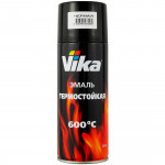 Аэрозоль VIKA эмаль термостойкая 600°С ЧЕРНЫЙ (520мл)