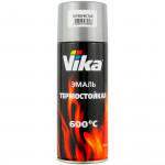Аэрозоль VIKA эмаль термостойкая 600°С СЕРЕБРИСТЫЙ (520мл)