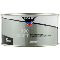 Шпатлевка SOLID SPECIAL SERIES 300 SOFT наполнительная среднезернистая полиэфирная (2кг)