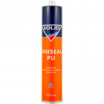 Герметик шовный 1K SOLID UNISEAL PU многоцелевой полиуретановый картридж (310 мл) СЕРЫЙ