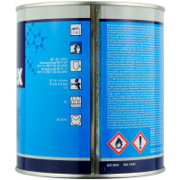 Структурное покрытие 1K REOFLEX RX P-07 Bumper Paint эмаль для бамперов/пластика ЧЕРНЫЙ (0,75л) фото 1