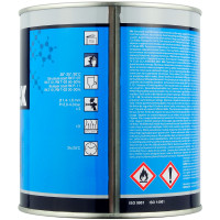 Структурное покрытие мелкое зерно 1K REOFLEX RX P-12 Bumper Paint эмаль для бамперов/пластика ЧЕРНЫЙ (0,75л) фото 1