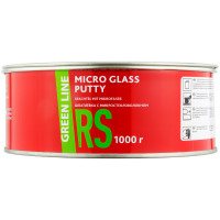 Шпатлевка GREEN LINE MICRO GLASS наполнительная с микростекловолокном (1кг) фото 1