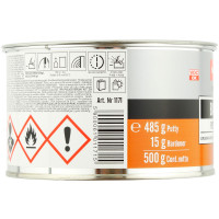 Шпатлевка NOVOL BUMPER FIX наполнительная по пластику (0,5кг) фото 1