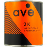 Грунт-наполнитель акриловый 2К AVE FILLER 4+1 (0,8л) СЕРЫЙ