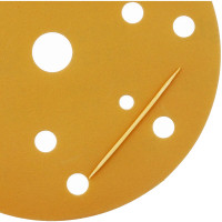 Абразивный круг на липучке SUNMIGHT GOLD B312T (150 мм; 15 отв; Р500; золотой) 44317 фото 1