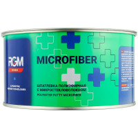 Шпатлевка RGM REFINISH MICROFIBER наполнительная полиэфирная с микростекловолокном (1,8кг) фото 1