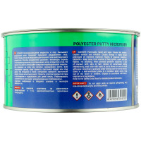 Шпатлевка RGM REFINISH MICROFIBER наполнительная полиэфирная с микростекловолокном (1,8кг) фото 1