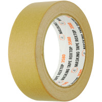 Малярная лента/скотч RoxelPro ROXTOP 3580, 36 мм х 40 м, 1 шт. 311554 фото 1