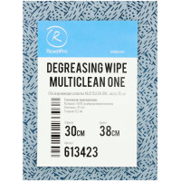 Салфетка перфорированная полипропиленовая обезжиривающая ROXELPRO MULTICLEAN ONE 70 г/м², 30x38 см., синий 1 шт. 613423/1 фото 1