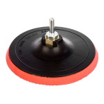 Оправка-липучка MATRIX (М14; 150мм) 76221 + адаптер под дрель (для полировки)