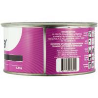 Шпатлевка VIKA CARBON PUTTY наполнительная усиленная углеволокном, карбон (0,5кг) фото 1