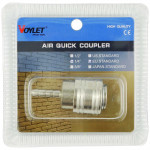 Быстросъемный штекер, б/с разъем VOYLET рапид (мама) елочка 6 мм ESH20