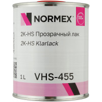 Лак прозрачный, акриловый 2К-HS NORMEX VHS-455 (1л) фото 1