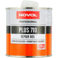 Ремонтный комплект NOVOL PLUS 710 Repair Box для ремонта пластиков 36101 (0,25 кг + 0,25 м² + 0,015 гр) фото 1