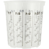 Пластиковая емкость для смешивания красок AVE 1,400л, 1 шт. фото 1