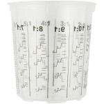 Пластиковая емкость для смешивания красок AVE 1,400л, 1 шт.