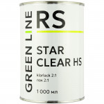 Лак GREEN LINE STAR CLEAR HS 2:1, комплект 1000 + 500 ml 20RS-1000-SHS (комплект)