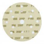 Абразивный круг на липучке 3М 255P+ Hookit (150 мм; 15 отв; Р180; золотой)