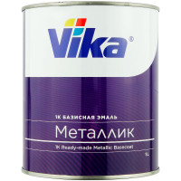 Автоэмаль VIKA 1К RENAULT RNF BLEU MINERAL 0,9кг (металлик) фото 1