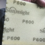Фото Губка шлифовальная односторонняя SUNMIGHT SOFT FLEX (114х125х5 мм; Р600) 1