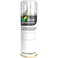 Аэрозольная краска в баллоне